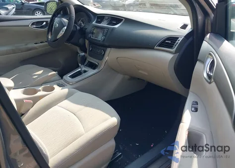 2015 Nissan Sentra Sv from USA, damaged, VIN 3N1AB7AP7FY250260